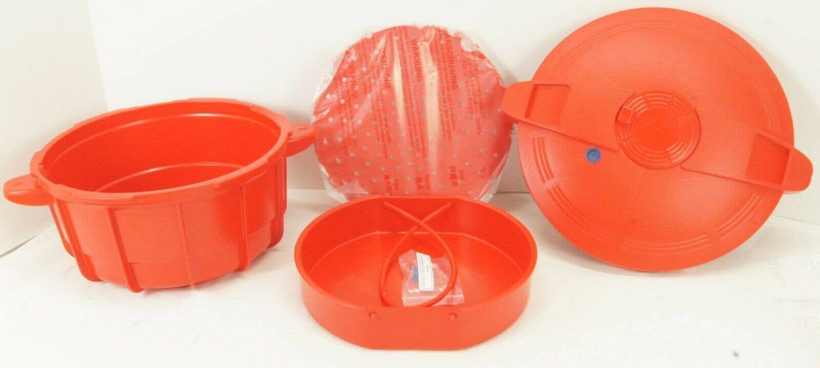 Red Microwave Pressure Cooker Prepology 3.3 QT 3.2L QQ11N Tender Meat Vegetables Etsy Ireland