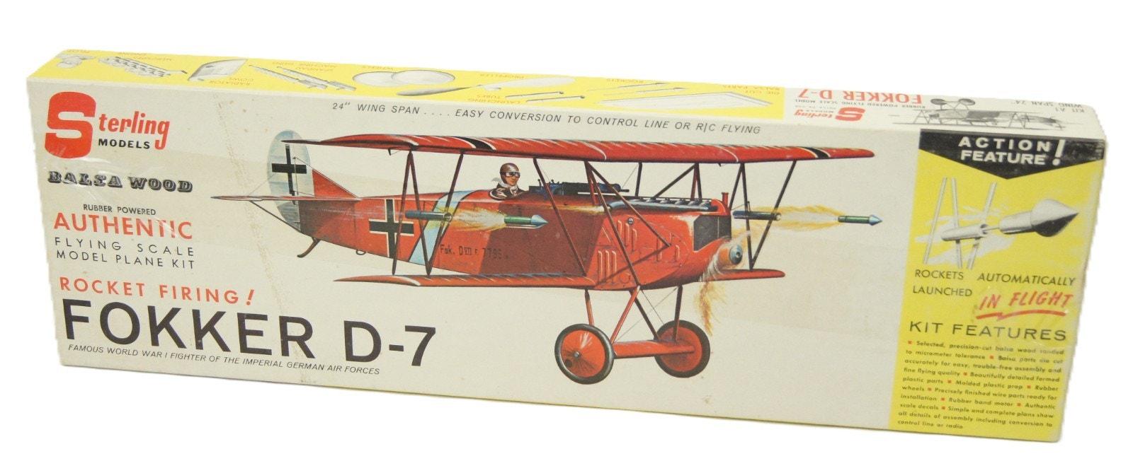 Kit Avion En Bois Balsa – Maquette Volante à Construire – Élastique Motorisé – Vole Vraiment – Dès 14 Ans – Modélisme Aéronautique