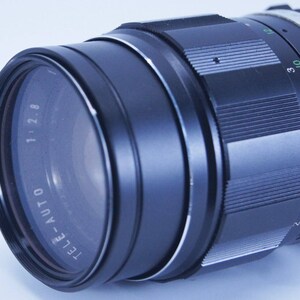 Vintage Soligor 135mm F / 2.8 TeleAuto Camera Lens Made in Japan With Caps afbeelding 5