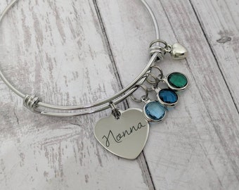 Gift for Nonna Nonna Bangle Bracelet