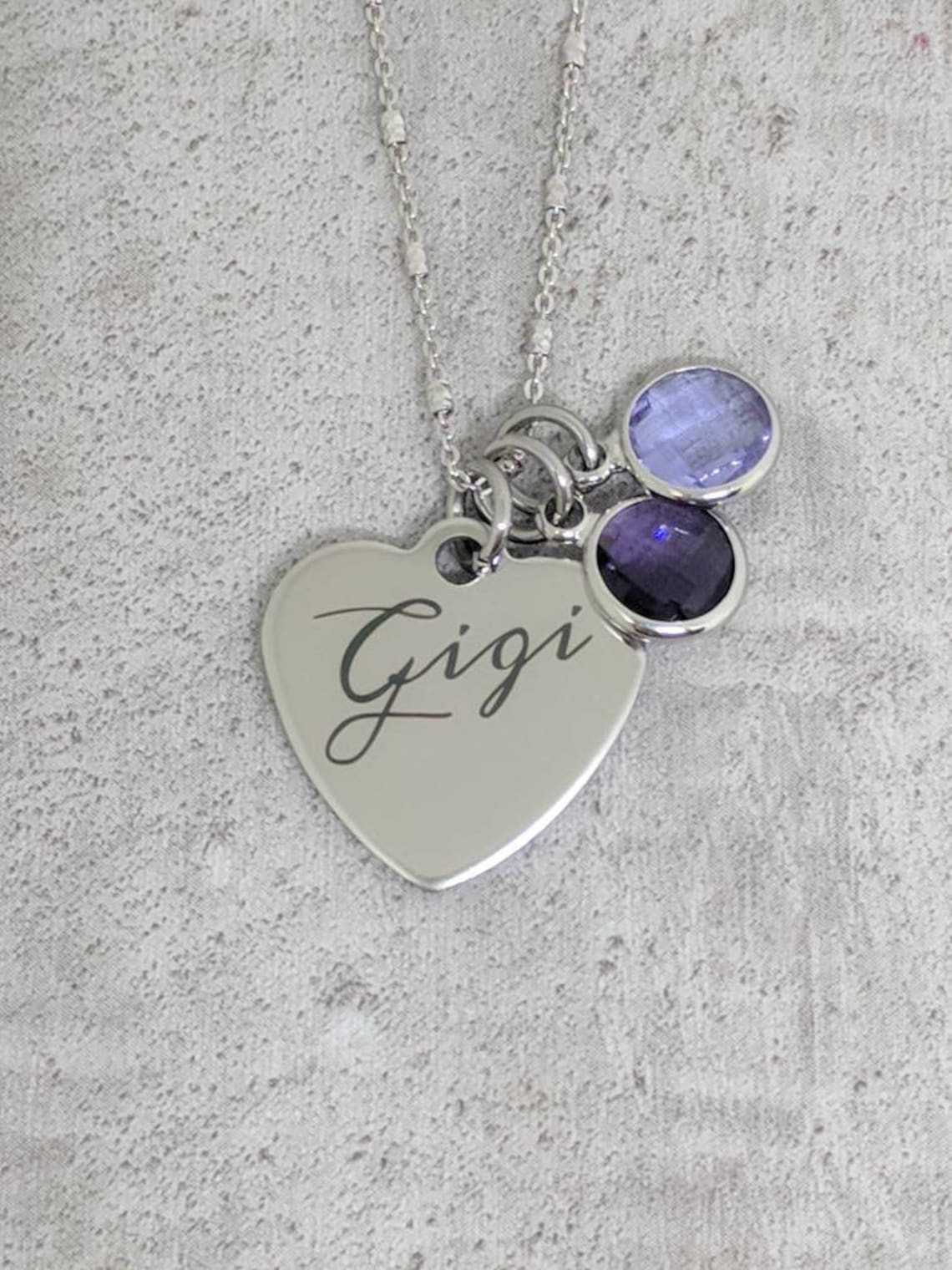 Gigi necklace etsy Clearance