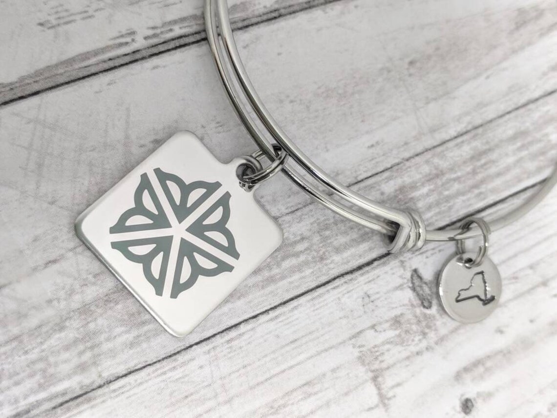 Rochester NY jewelry Rochester ny gift Flour City logo Etsy