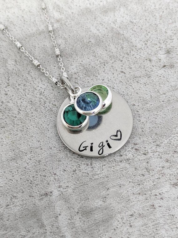 Gigi sale necklace etsy