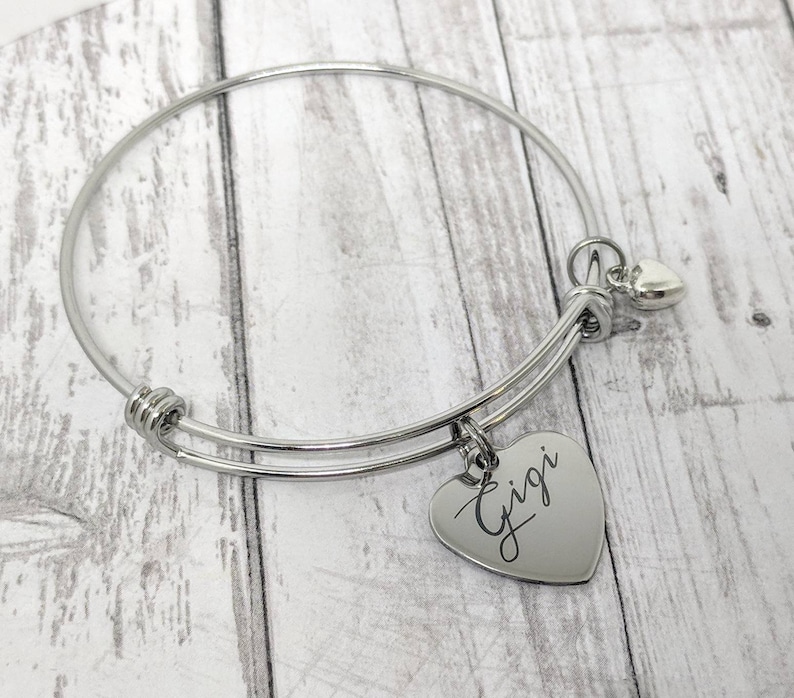 Gigi Bangle Gigi Bracelet Gigi Jewelry Stainless Steel Etsy