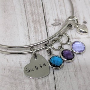 Busia bracelet- Busia jewelry - Busia gift - grandmother gift - gift for Busia