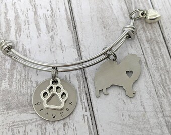 pomeranian bracelet