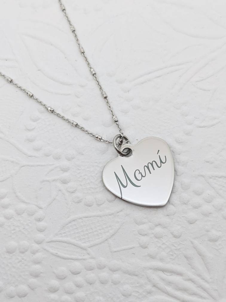 Mamí Necklace - Gift for Mamí - Necklace for Mamí - Mother's Day