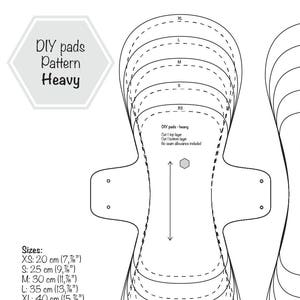 Menstrual best sale pad pattern