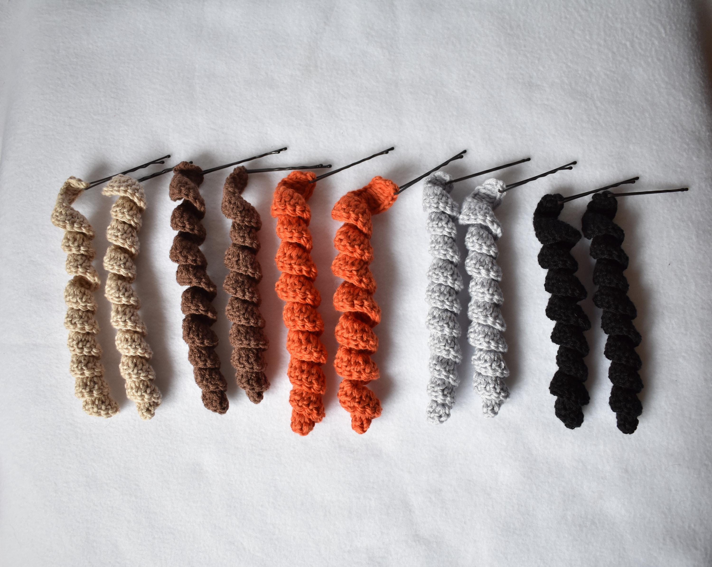 【SHALOM】SHALOM HAIR CLIP SET Crochet Payot Hair Pins | Jewish Side Curls Clip Set