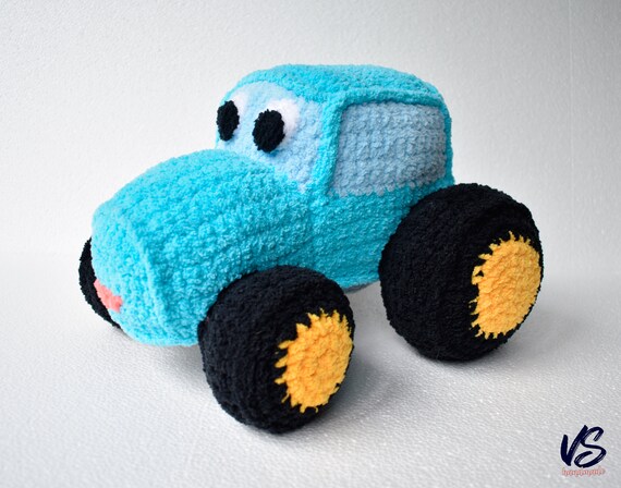 tractor plush toy