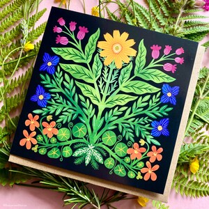Carte de voeux Garden Bloom