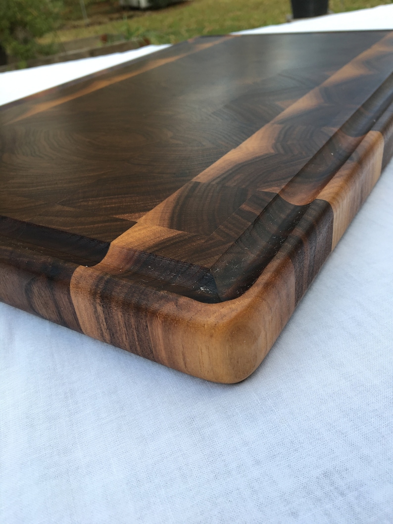 Champ Solid Walnut End Grain Cutting board
