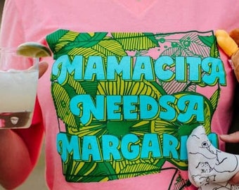 Mamacita Needs A Margarita Boutique Shirt - Tropical - Cinco De Mayo - Margarita Lover Shirt - Girls Trip - Cute Summer Shirts - Mom Gift