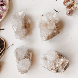 Spirit Quartz Natural White • Spirit Quartz • Crystal Beings • Healing Crystals • Gemstones • 1Piece • 100-130g