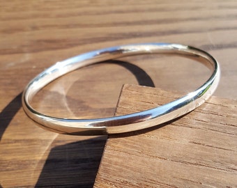 30g Silver Bangle / Silver Bangles For Women / Silver Bangle / Mens Silver Bracelet / Mens Silver Bangle / Solid Silver Bangle