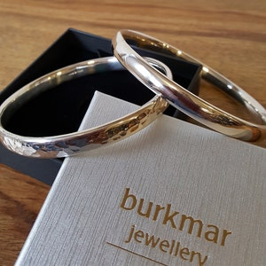 2oz Solid Silver Bangle / Silver Bangle 60g / Mens Silver Bangle / Chunky Silver Bangle / Mens Closed Bangle / Bangle Bracelet / Full Bangle