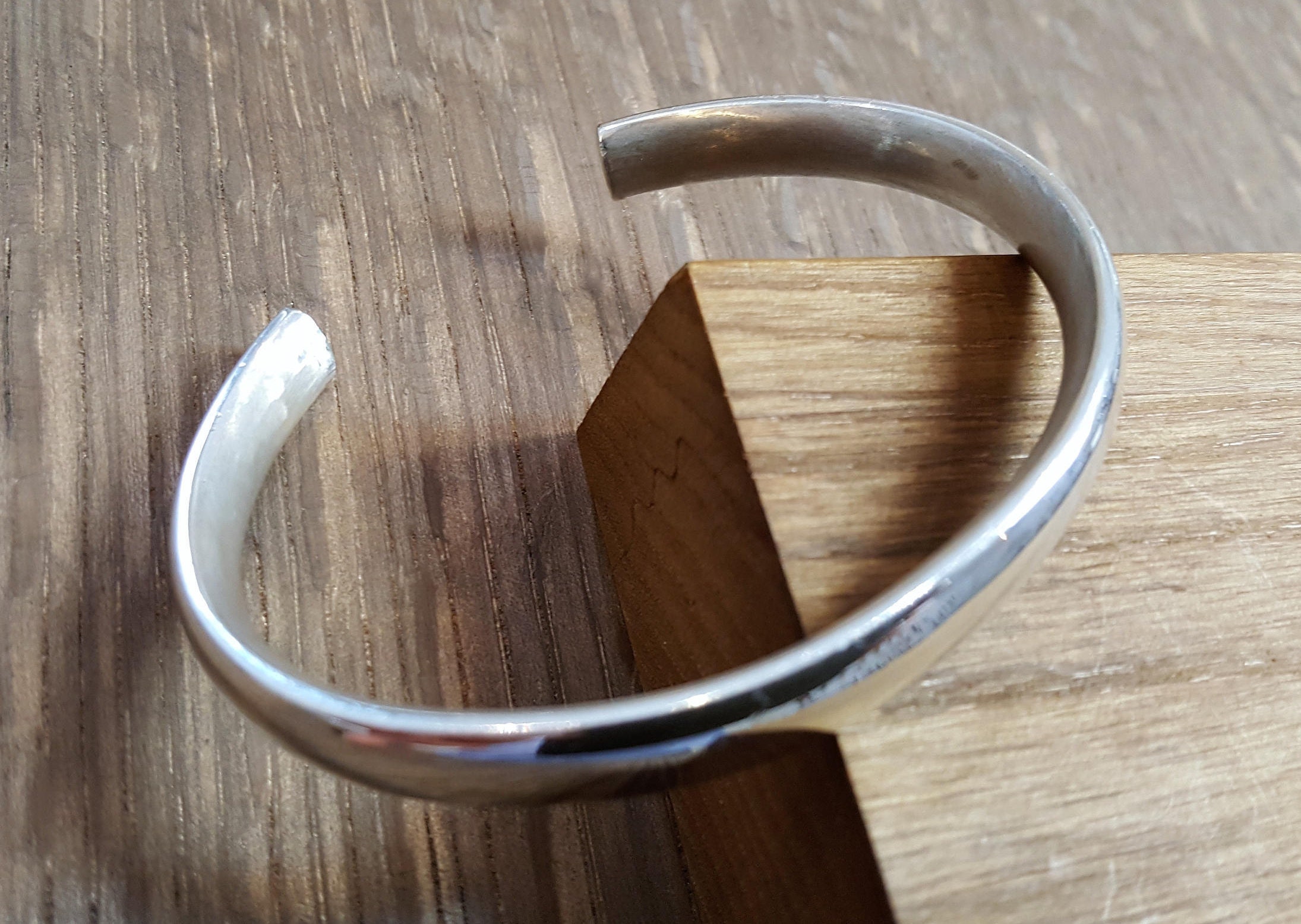 Elastisches Edelstahl Armband Verstellbar - Verdrehtes Stahlkabel Design Silber