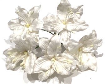 White Mulberry Paper Lillies Lil001