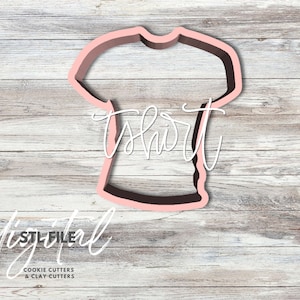 T Shirt Digital Cookie Cutter Assortment