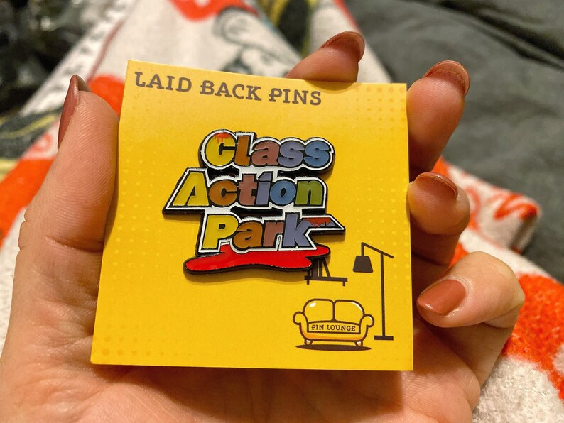 Take Action Pin Class Action Park Pin |theme Park Pins | Action Park | Funny Pin ...