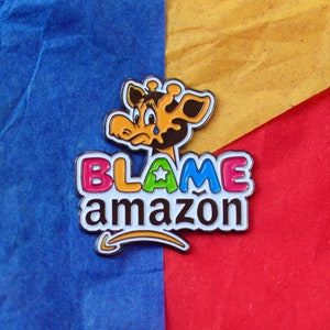 Blame enamel pin | funny pins | nostalgia pins