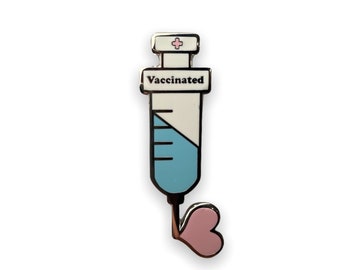 Vaccinated Pin