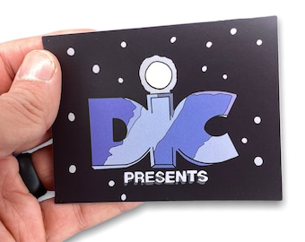 Dic presents sticker | old cartoons stickers | pop culture decals | decal | dye cut sticker | vinyl sticker | nostalgia stickers