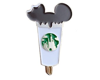 Mickey ice cream castle coffee cup pin | summer pins | magic kingdom pins | theme park pins | vintage disney