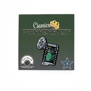Frankenstein enamel pin | monster pins | classic pin | couch classics pin | movie pin | horror pin | monster enamel