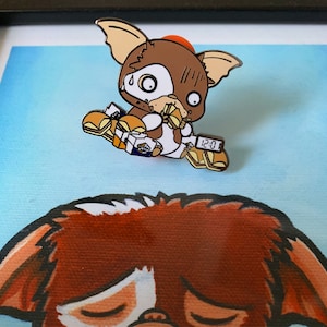 Gremlin with the munchies pin