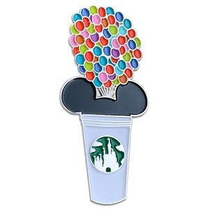 Balloon castle cup pin  | movie pins | movie pins | cartoon pins