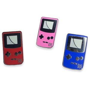 Handheld game enamel pin | gane boy pin | video game pin| mario bros pins | super mario pin | mario kart pin | super mario kart |