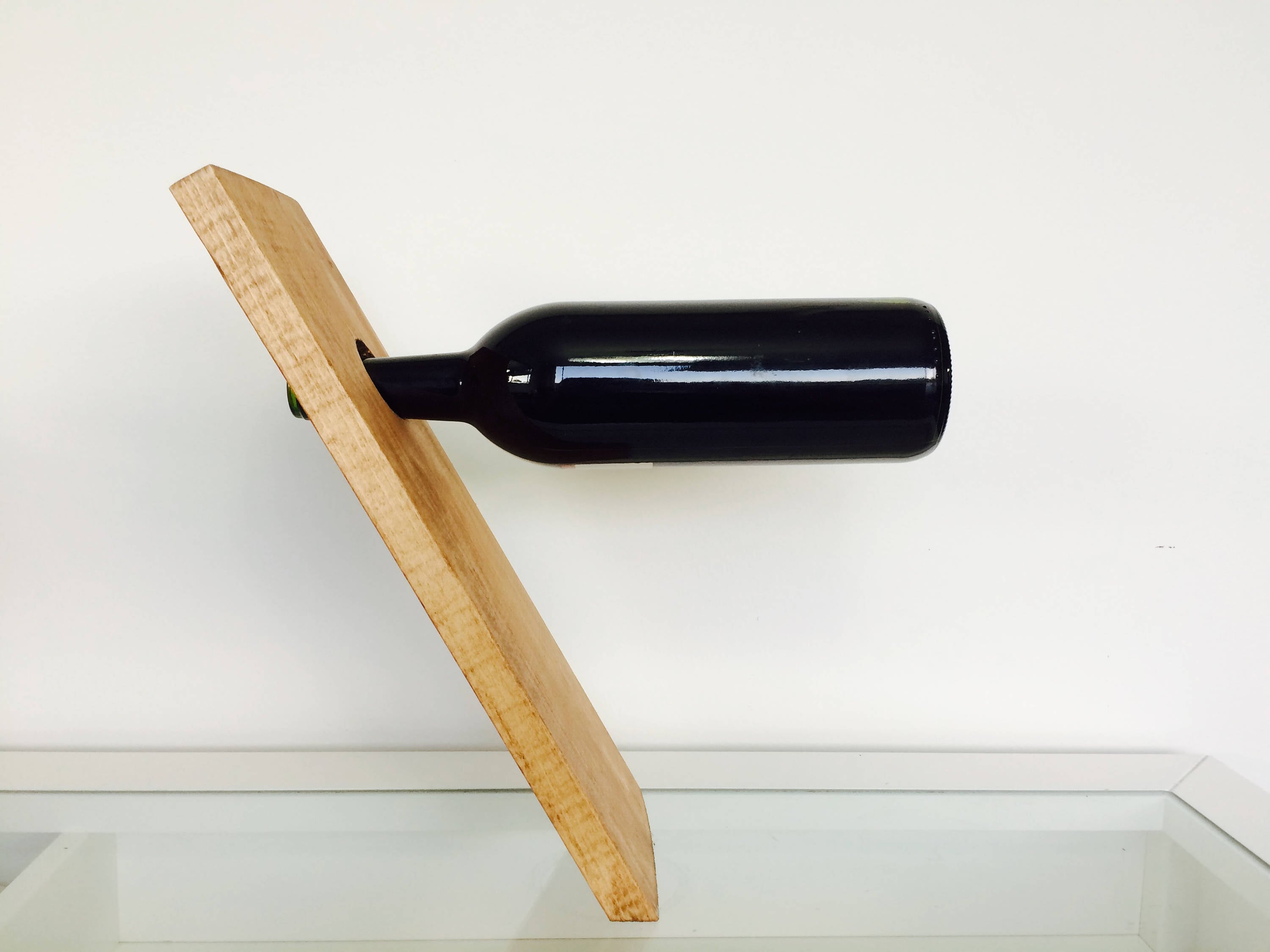 Floating Wine Bottle Holder Etsy