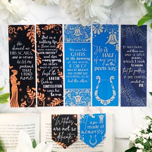 18. Circe and Song of Achilles + Galatea Inspired Bookmarks - options available