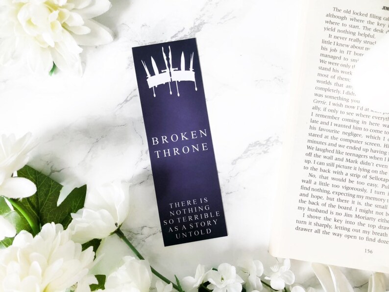 22 red queen series inspired bookmark set novellas options etsy