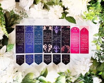 23. Once Upon a Broken Heart, The Ballad of Never After & A Curse For True Love bookmarks - options available