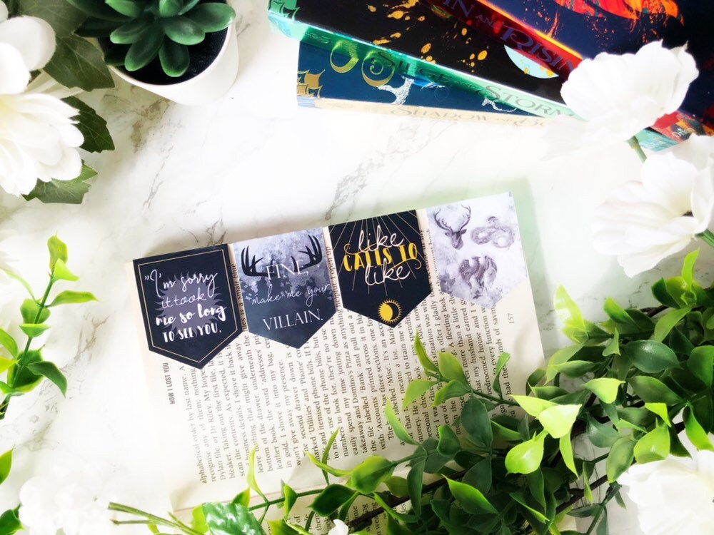 04. Grisha Inspired Magentic Bookmarks - options available