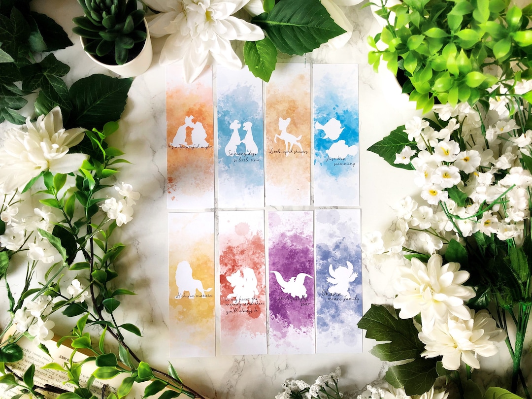 89. Character Bookmarks - Options Available - Etsy