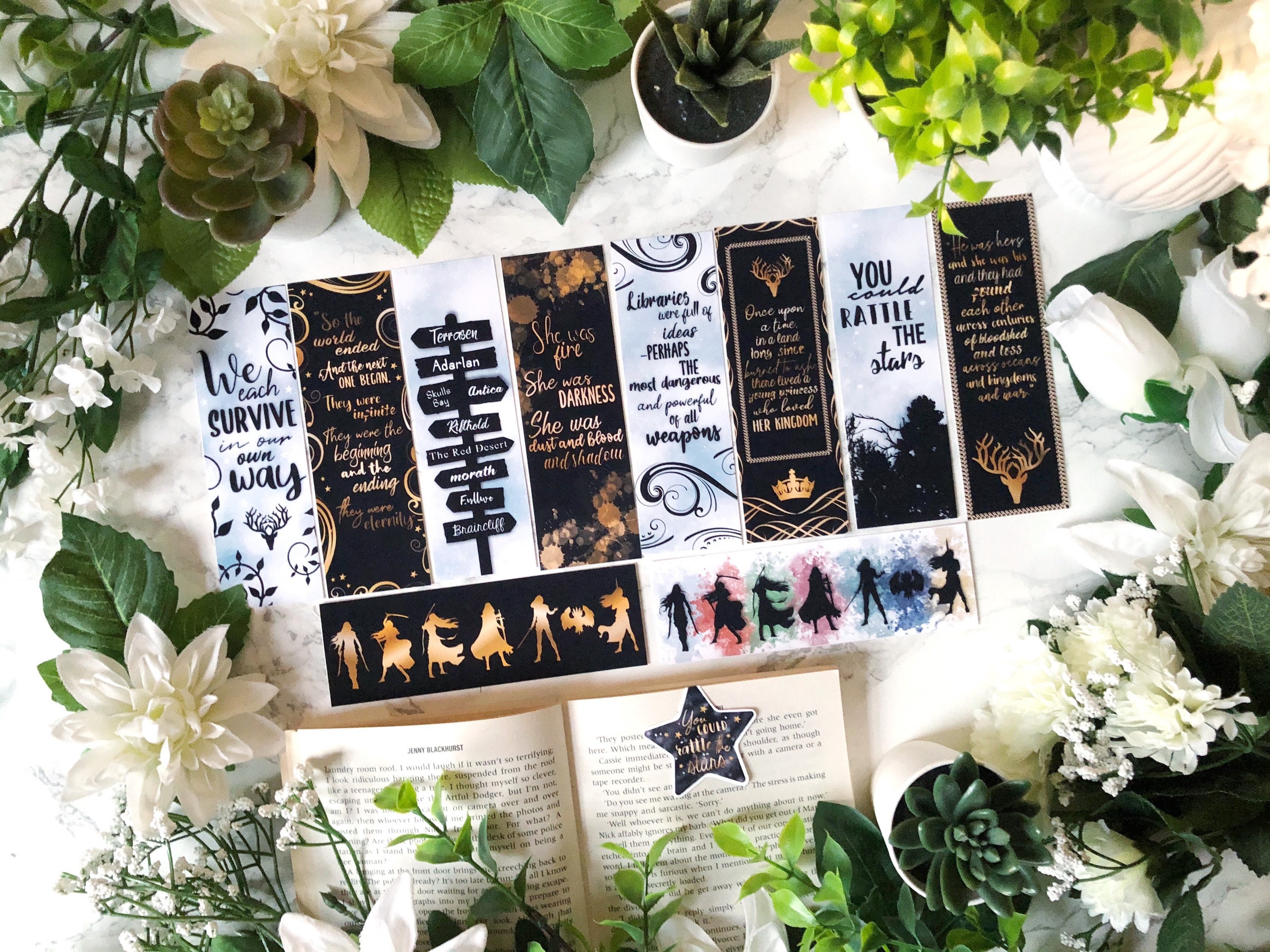 02. ToG Inspired Bookmarks - Options Available