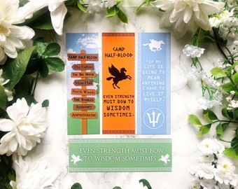 120. Percy Jackson Inspired Bookmarks