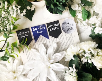91. Magnetic Quote Bookmarks - Options Available