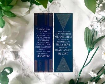 44. The Will of the Many & Strength of the Few inspired bookmarks