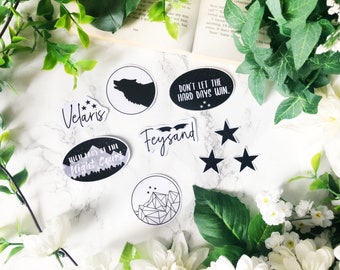 12. the Raven Cycle Vinyl Stickers Options Available | Etsy