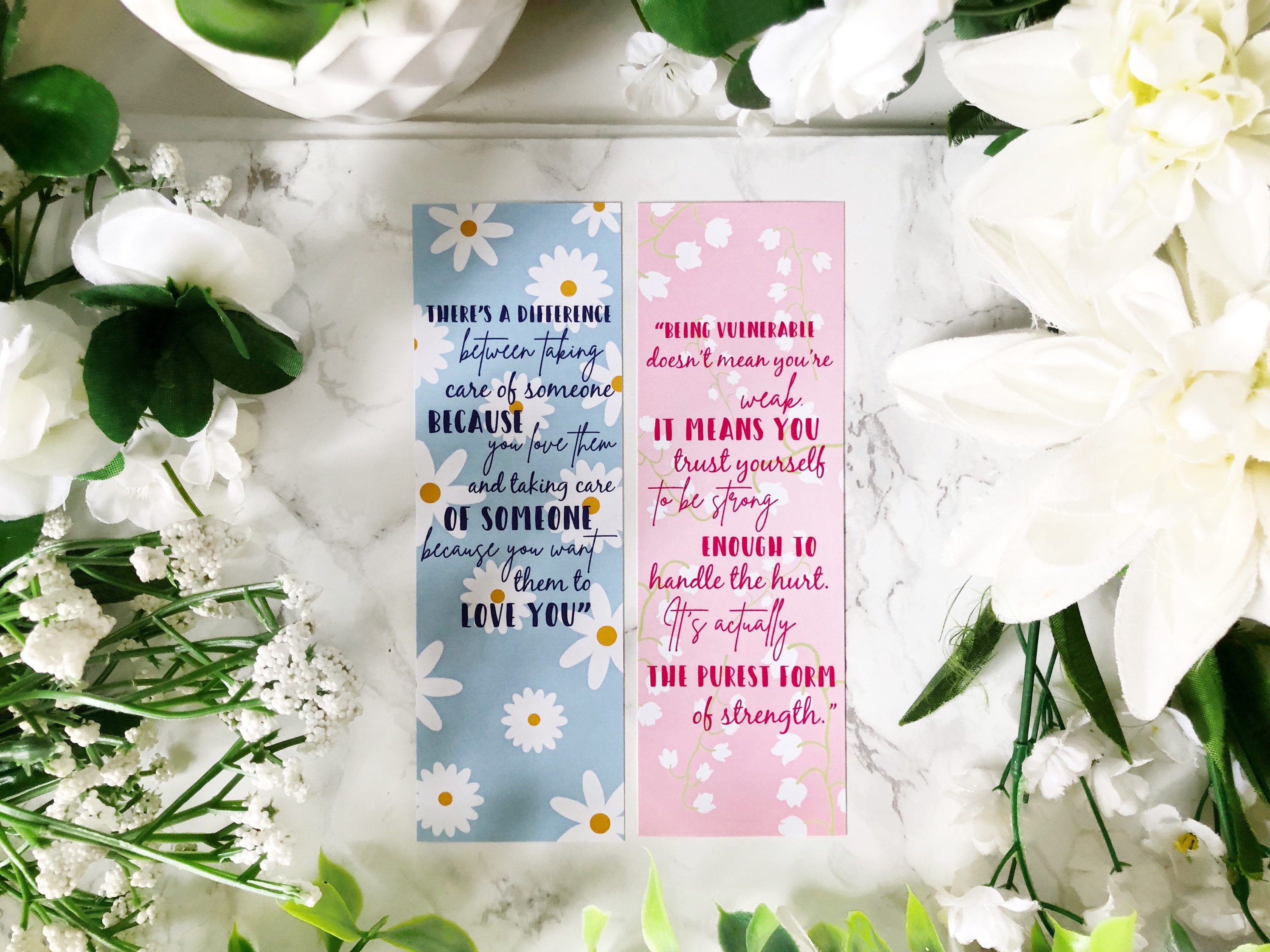 83. Knockemout Series inspired Bookmark Set - Things We Never Got Over and Things We Hide From The Light