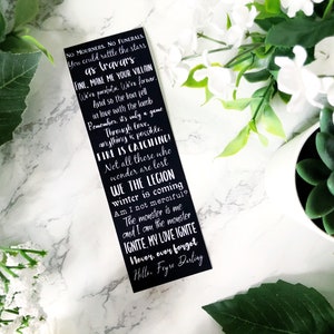 Fandom Bookmarks 17. All the Favourites - Multi Fandom Bookmarks - Etsy