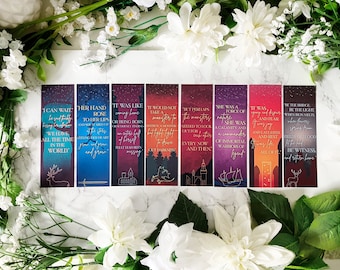 02. Throne of Glass Cover Set of 8 Bookmarks
