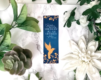 84. The Nightingale Inspired Bookmark