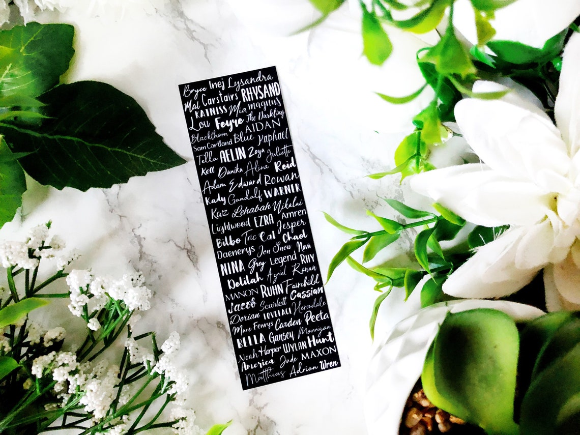17. All the Favourites Multi Fandom Bookmarks | Etsy