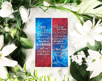 114. Legendborn & Bloodmarked Inspired Bookmarks