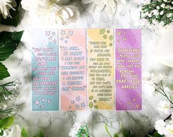 83. Heartstopper Series inspired Bookmark Set